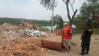 Sullana: hombre fue multado con 30% de una UIT por arrojar desmonte cerca del río Chira
