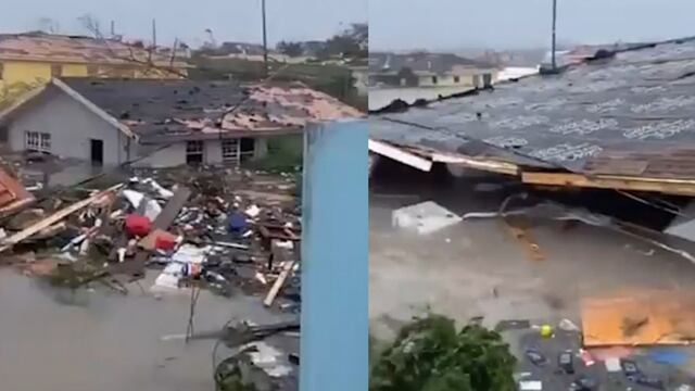 Unas 13.000 casas dañadas o destruidas por el huracán Dorian en Bahamas