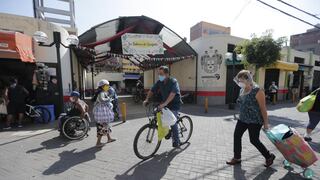Usuarios realizan sus compras en bicicleta luego de que el Gobierno anunciara que se promoverá su uso | FOTOS