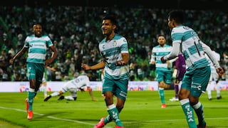 Santos vapuleó a Puebla por la ida de las semifinales de la Liguilla de la Liga MX