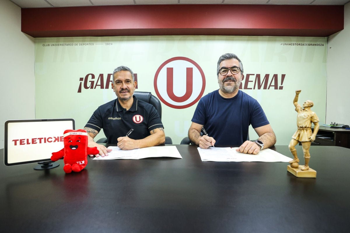 Universitario y Teleticket sellan un acuerdo estratégico que también impulsará al fútbol femenino. Foto: Universitario