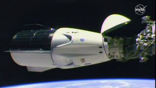 La cápsula Crew de Dragon de SpaceX se acopla con éxito a la Estación Espacial Internacional