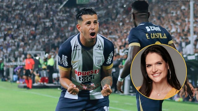 Lorena Álvarez no pudo ocultar su alegría tras la victoria de Alianza Lima ante Boca Juniors. | Composición EC