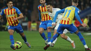 Resultado del Real Madrid - Valencia en el Santiago Bernabéu