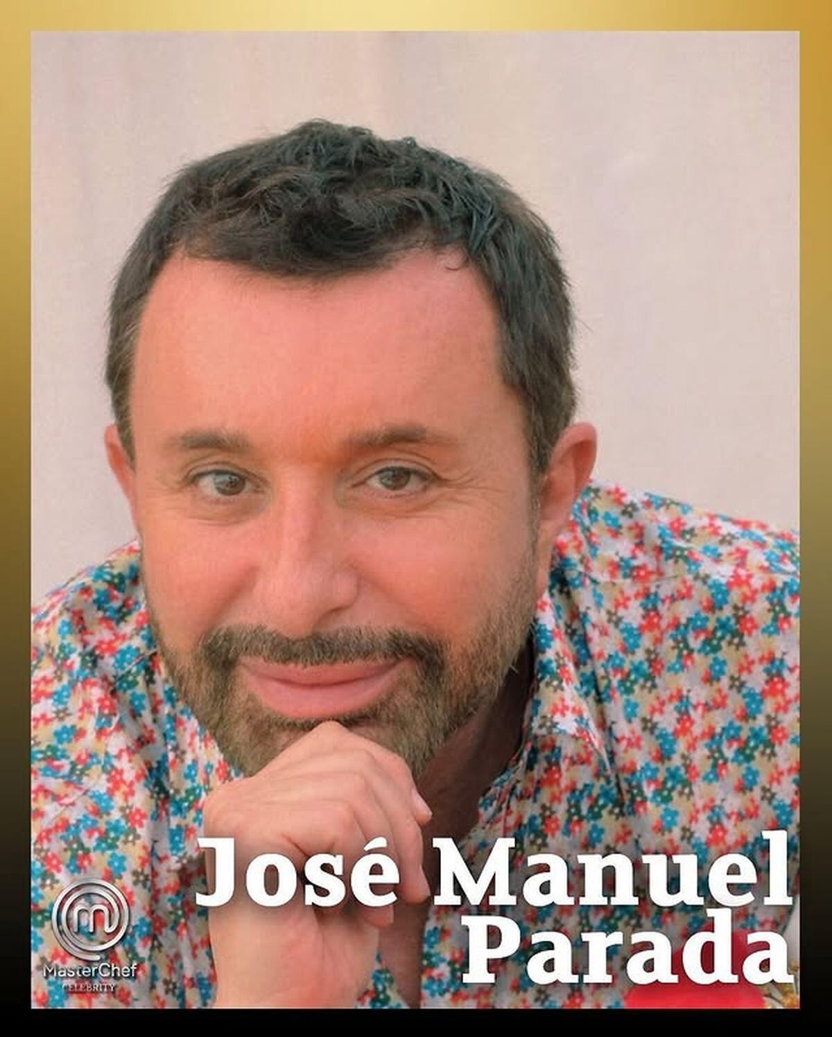 José Manuel Parada forma parte del reality (Foto: MasterChef Celebrity / Instagram)
