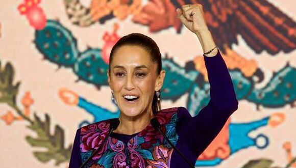 Claudia Sheinbaum se convirtió en la presidenta más votada de la historia política de México. (Reuters).