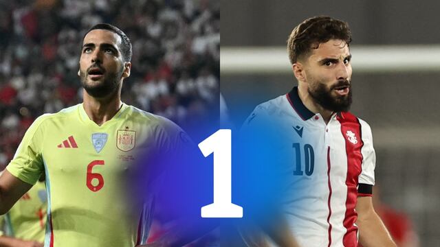 La 1 TVE transmitió el partido España vs. Georgia por Eliminatorias UEFA 2026 (11/10/26)
