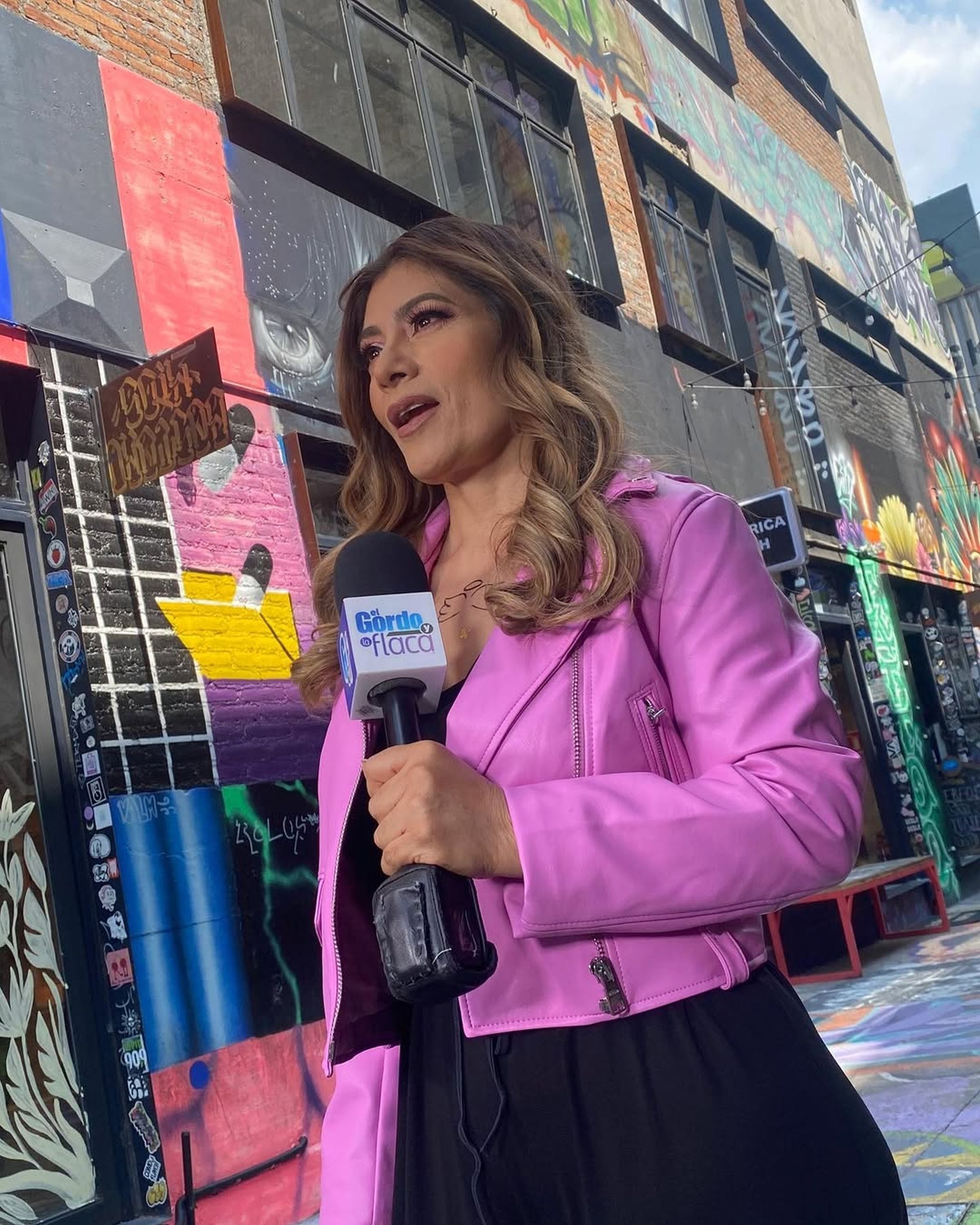 Elizabeth Curiel era reportera de "El gordo y la flaca" (Foto: Instagram)