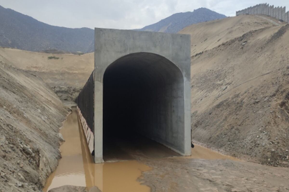 Brigadas técnicas de la ANIN realizan evaluaciones en La Libertad tras las fuertes precipitaciones que han activado quebradas y aumentado el caudal de ríos. (Foto: Andina)