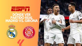 ESPN transmitió el partido Real Madrid vs. Girona por Fútbol TV y Streaming Online