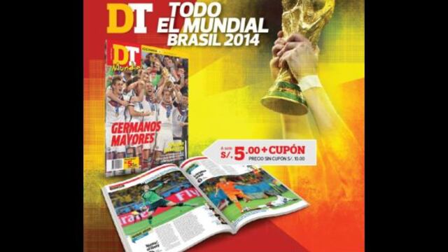 DT Mundial, la revista con lo mejor de Brasil 2014