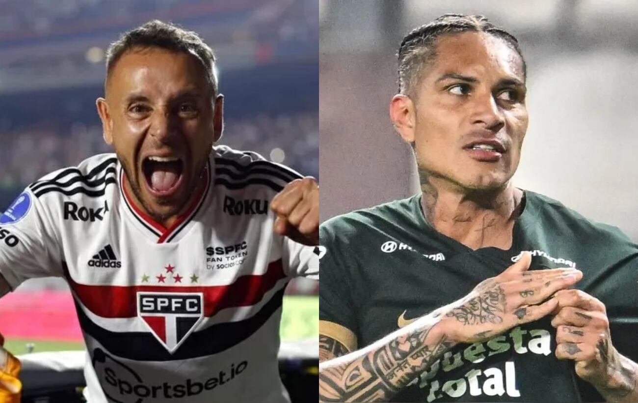 Rafinha explicó lo importante que es Paolo Guerrero en el fútbol brasileño. (Fotos: Agencias)