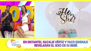 Natalie Vértiz y Yaco Eskenazi al revelar el sexo de su bebé: “El más feliz es Liam” | VIDEO
