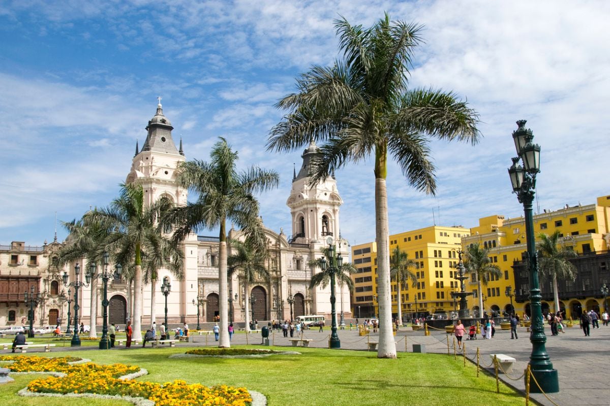 La Plaza de Armas de Lima. Foto: iStock.