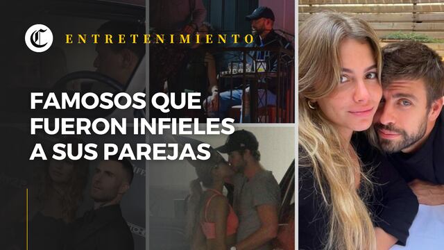 Cinco famosos que fueron infieles a sus parejas