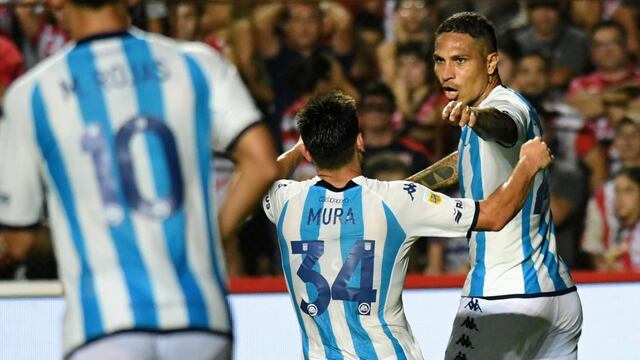 De los más altos: el puntaje que recibió Paolo Guerrero en Argentina tras el Racing vs. Unión