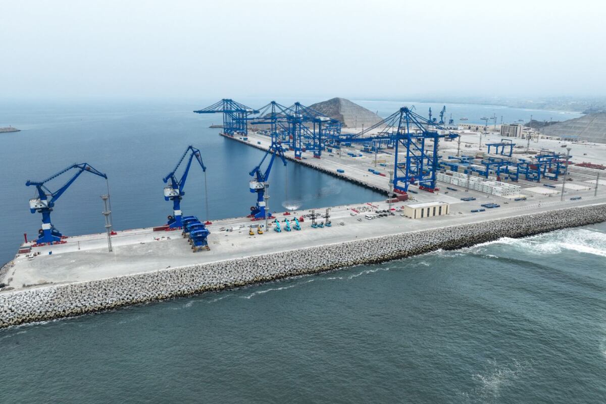 La construcción del Terminal Portuario Multipropósito de Chancay permitirá que el Perú se convierta en una potencia a nivel comercial, debido a que será el primer centro logístico del Pacífico sudamericano. Foto: Andina