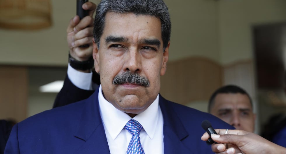 El presidente de Venezuela, Nicolás Maduro, ofrece declaraciones a EFE durante la VIII cumbre de la Comunidad de Estados Latinoamericanos y Caribeños (Celac) en Kingstown. (EFE/ Bienvenido Velasco).