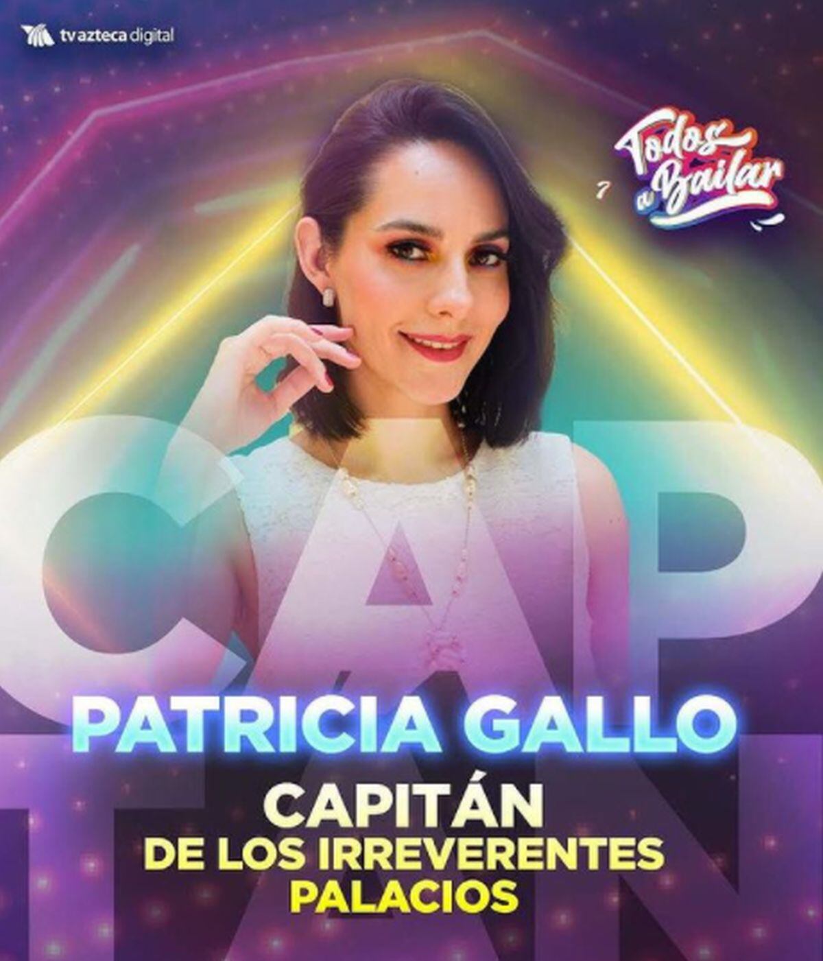 Patricia Gallo estará con “Los irreverentes Palacios” (Foto: Todos a bailar)