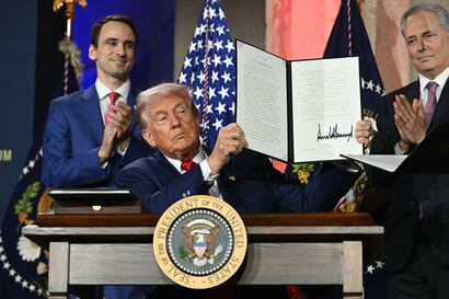 Trump firma orden ejecutiva que facilita la remoción de personas sin hogar de las calles