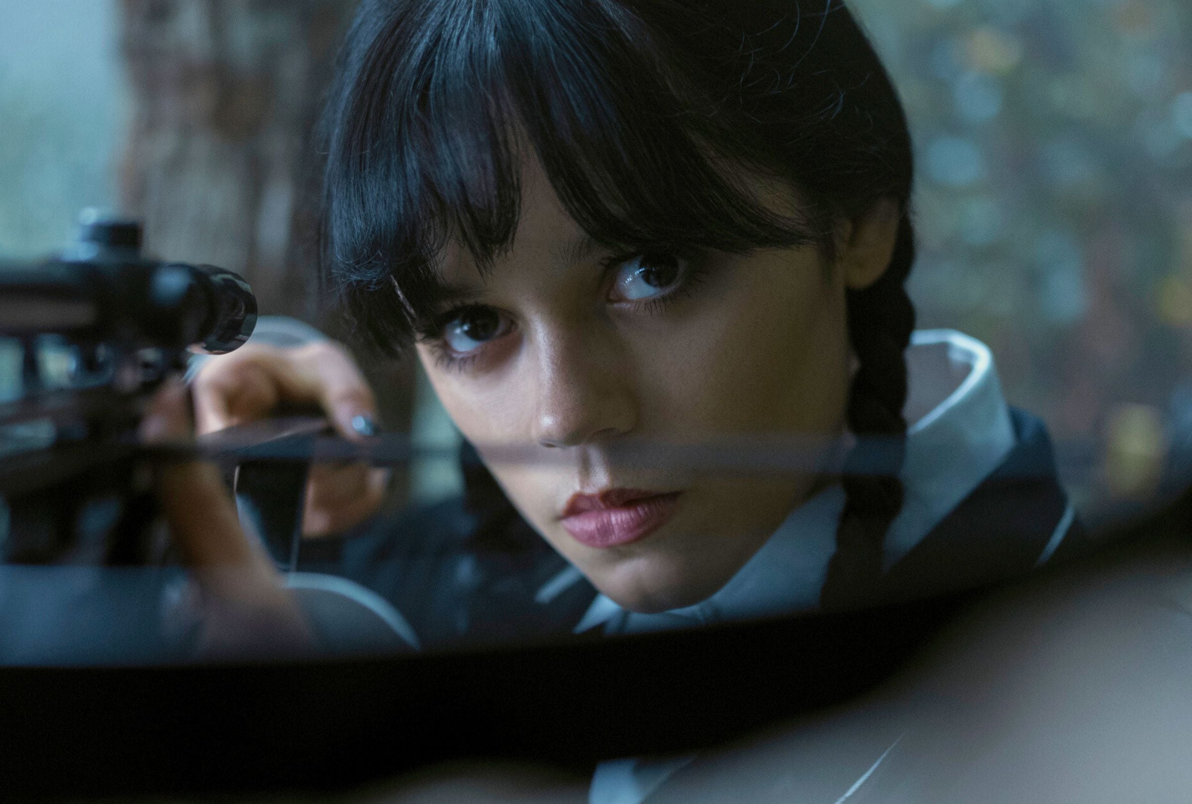 La actriz Jenna Ortega ha logrado capturar la ironía, la inteligencia y la vulnerabilidad de Merlina Addams a lo largo de su interpretación en la serie "Wednesday" (Foto: Netflix)