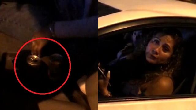“Tengo que viajar con el presidente”: conductora en estado de ebriedad intenta darse a la fuga tras chocar contra auto estacionado 
