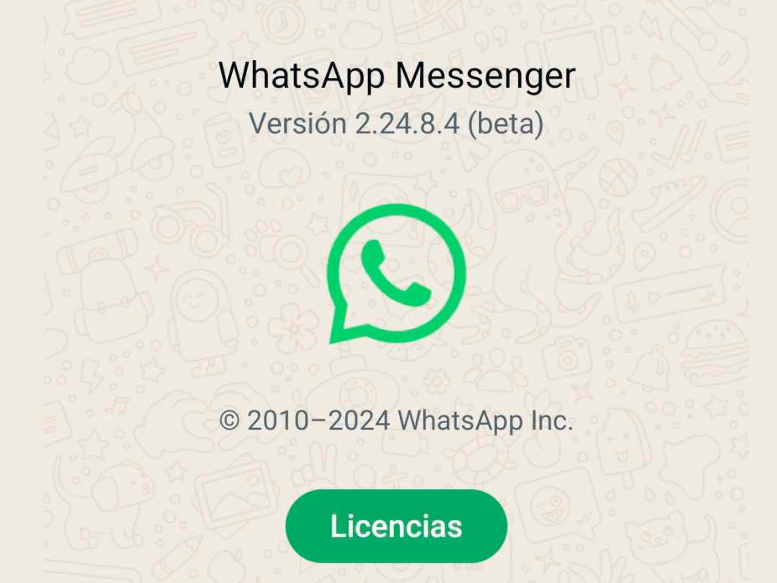 WHATSAPP | Así te debe aparecer cuando te hayas unido a la Beta de WhatsApp. (Foto: Depor - Rommel Yupanqui)