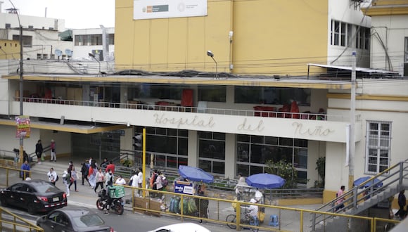 hospital del Niño de Breña. Are de emergencia.
