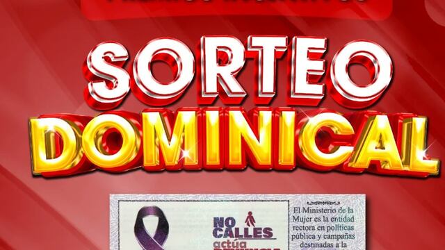 Resultados de la Lotería Nacional de Panamá: números ganadores Sorteo Dominical del 24 de noviembre