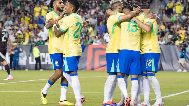 Partido en USA: Brasil derrotó 3-2 a México en los minutos finales | VIDEO