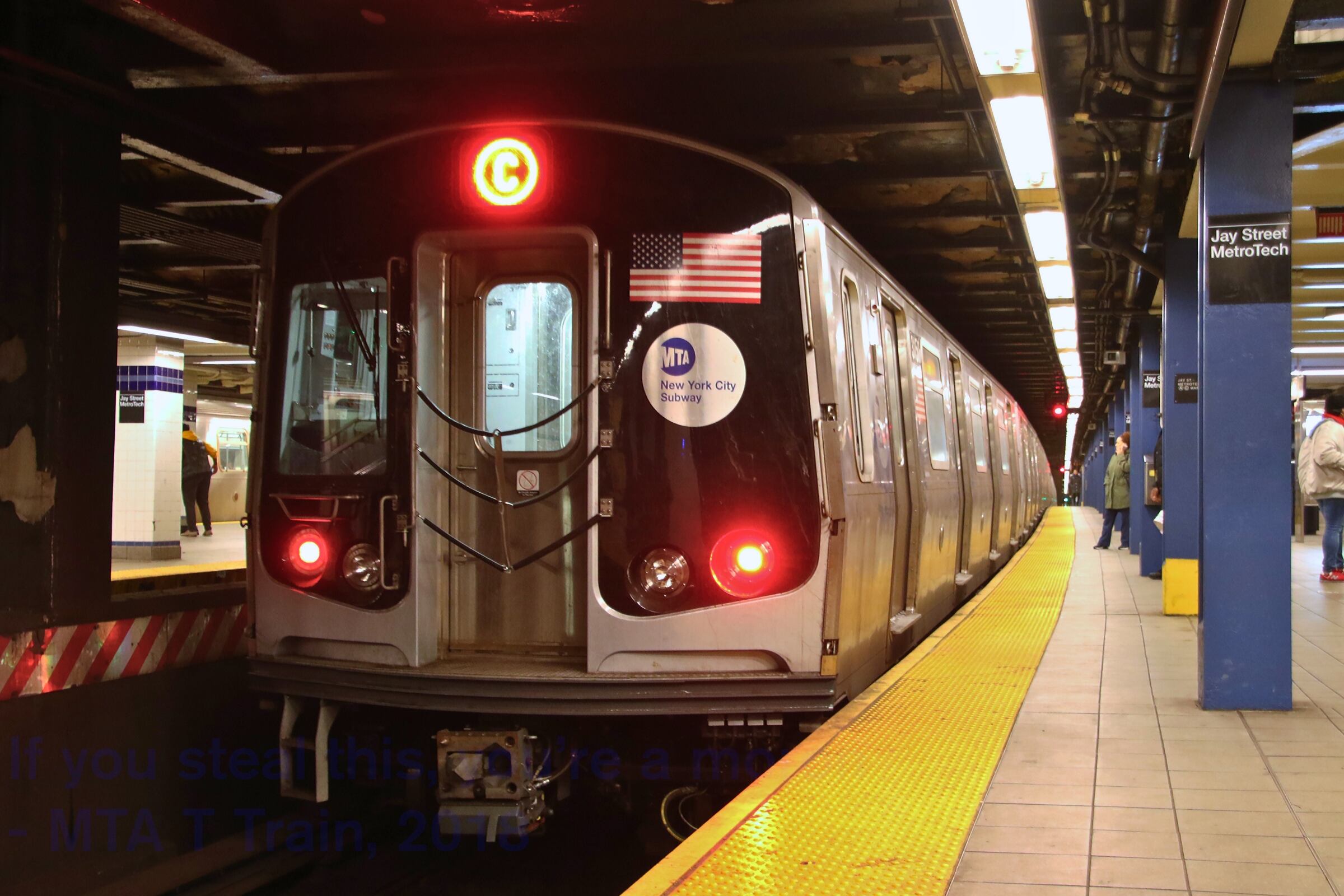 La línea C del Metro de Nueva York es la que más atenciones tendrá durante los partidos del Mundial en la Gran Manzana (Foto: MTA)