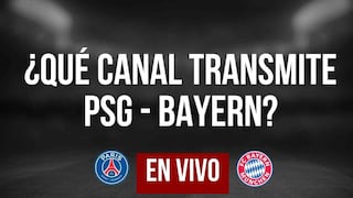 Qué canal transmitió PSG vs. Bayern Múnich por Champions League