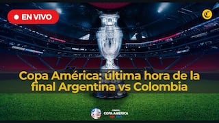 Final Copa América EN VIVO: últimas noticias de la final entre Argentina y Colombia