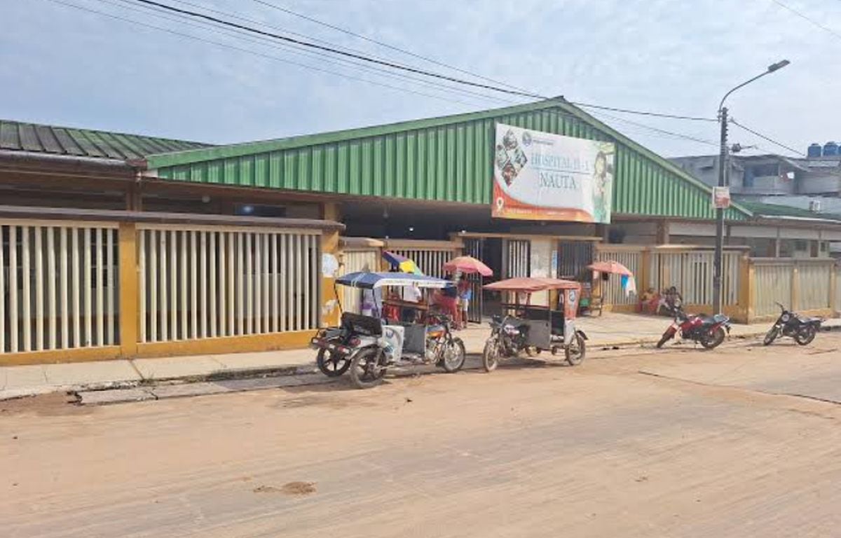 Imagen donde se aprecia un hospital en Nauta, Loreto | Foto: Alumnos de la I.E. 601594 Regina Leonor Cortes Alvarado
