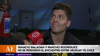 Ignacio Baladán y Pancho Rodríguez opinan sobre el partido Uruguay vs. Chile