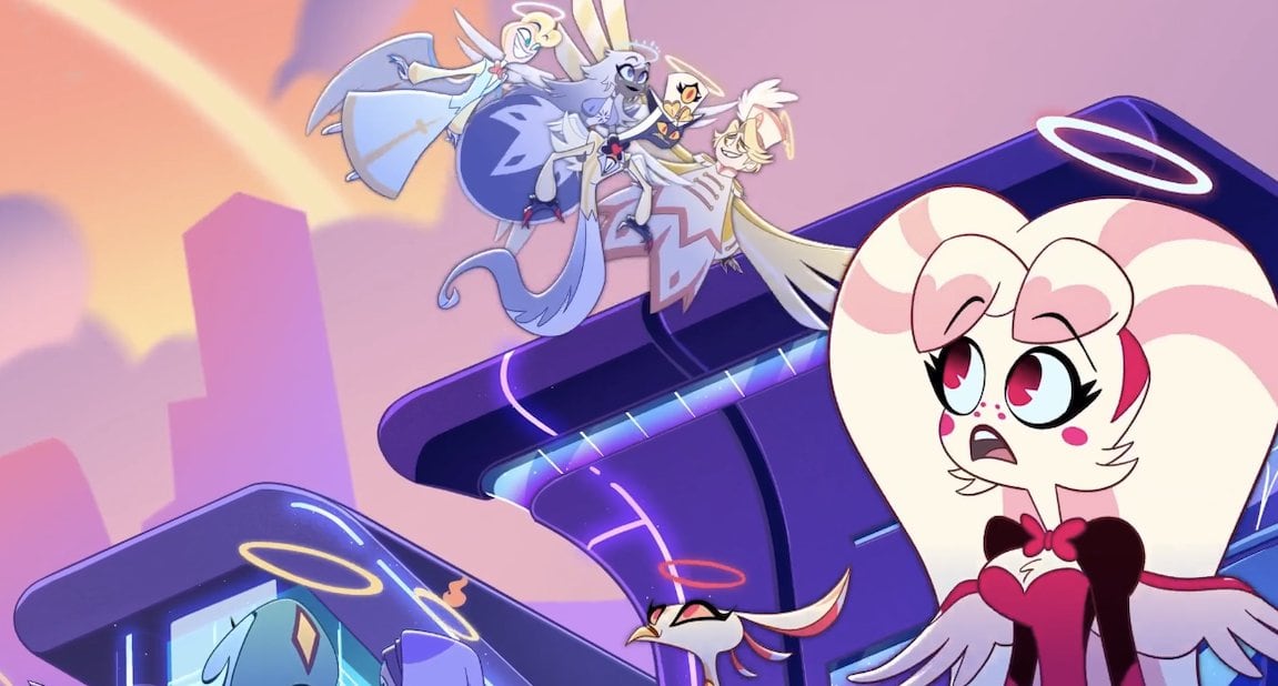 A diferencia de Angel Dust de "Hazbin Hotel", quien sufre en el Infierno, su hermana Molly vive en el Cielo (Foto: A24 Television / Amazon Prime Video)