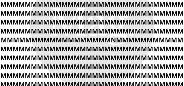 Encuentra la letra ‘N’ entre ‘M’ en menos de 8 segundos