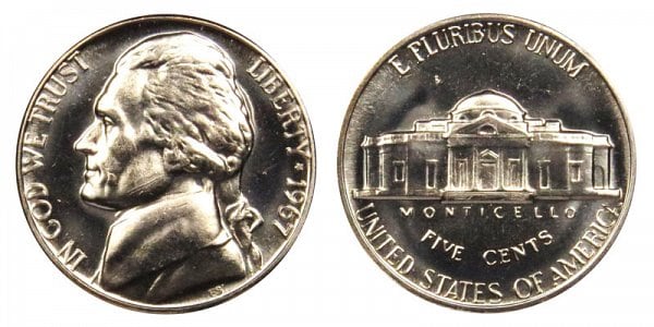 Esta es la moneda de 5 centavos de 1967 que podría solucionar tus deudas (Foto: USA Coin Book)