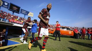 Con Arturo Vidal: Flamengo remontó y venció 2-1 a Avaí por el Brasileirao