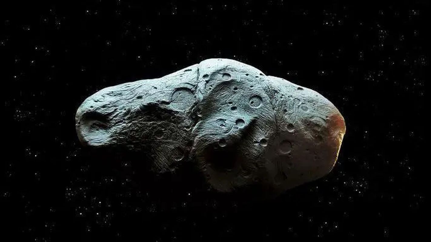2024 PT5 no tendrá ningún efecto práctico sobre la Tierra (ilustración genérica de un asteroide).