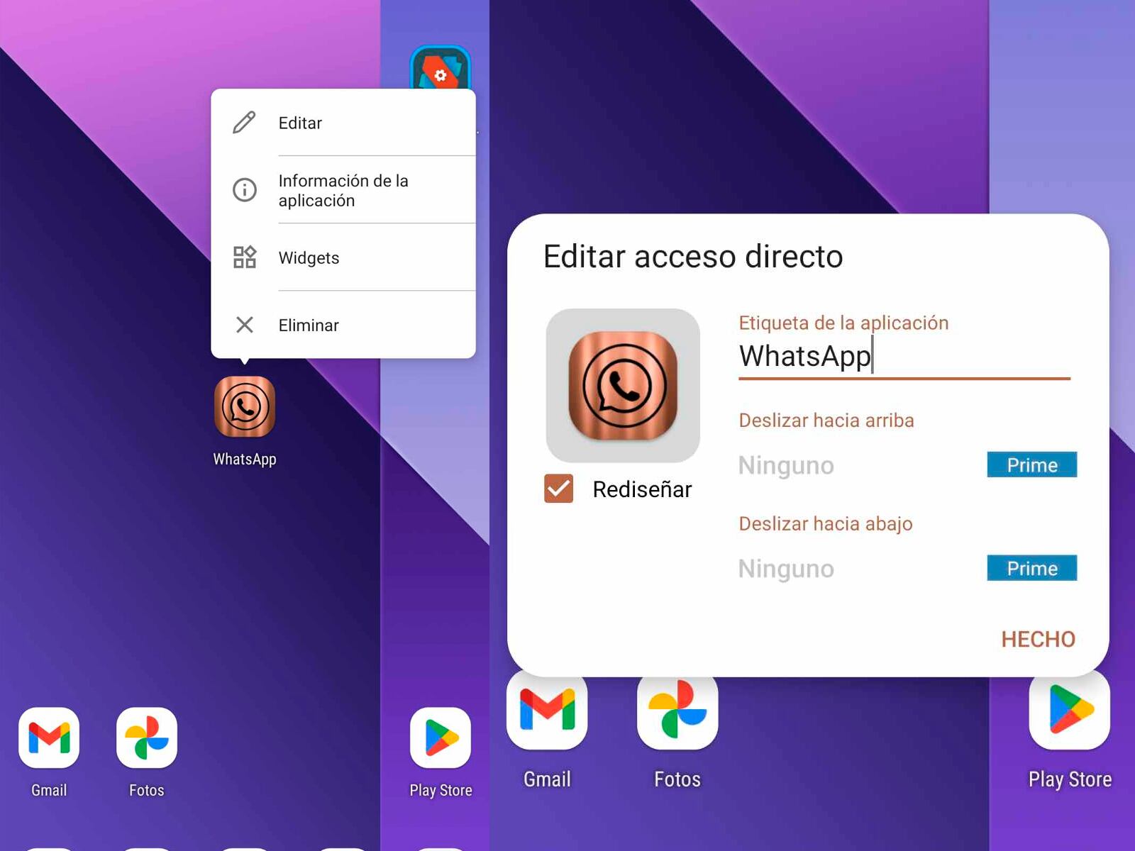 WHATSAPP | De esta manera quedará el logo de WhatsApp con el "modo bronce". (Foto: MAG - Rommel Yupanqui)