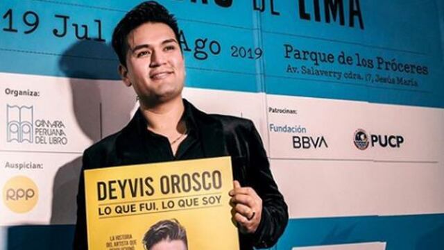 Critican a Deyvis Orosco por publicar libro y él da contundente respuesta