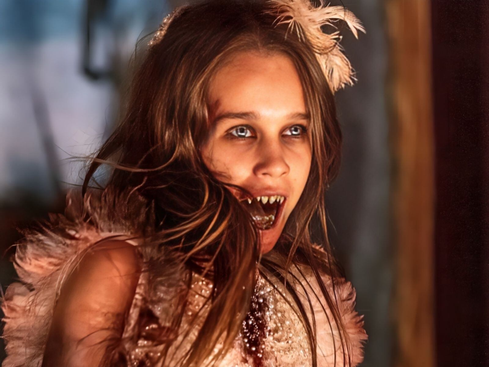 La joven actriz Alisha Weir interpreta a Abigail, la protagonista de la película de terror sobre la hija de Drácula (Foto: Universal Pictures)