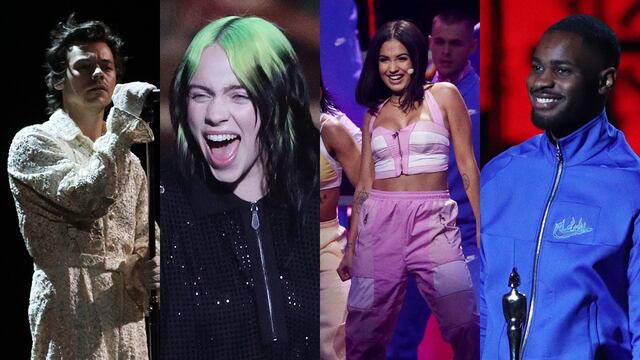 Brit Awards 2020: Harry Styles, Billie Eilish y todas las estrellas que brillaron en los premios británicos