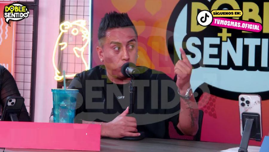 Christian Cueva confirmó que sí habló con Domínguez tras iniciar su relación con Pamela Franco. (Foto: Captura de video)