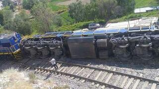 Arequipa: vagón de tren de Perú Rail se descarriló en Tiabaya