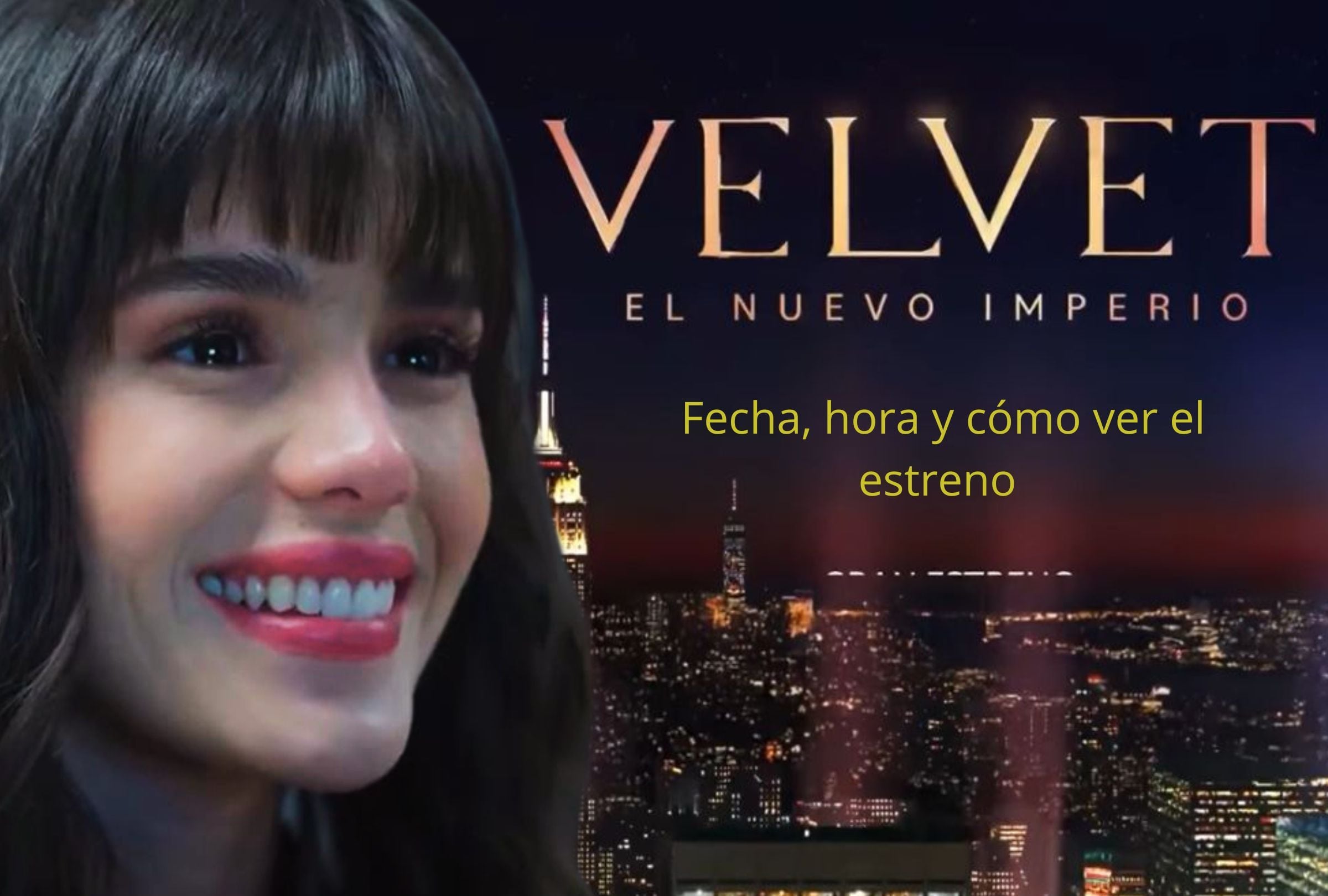 Samantha Siqueiros interpreta a la protagonista de "Velvet: El Nuevo Imperio". Ella es una joven diseñadora que se enamora del heredero de la compañía en la que trabaja. Si bien, su amor es correspondido, todo estará en contra de ambos (Foto: Telemundo)
