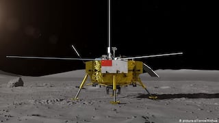 China logra aterrizar en la Luna para traer a la Tierra muestras de la superficie 