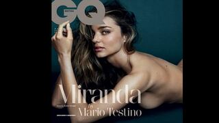 Miranda Kerr se desnudó para el lente de Mario Testino