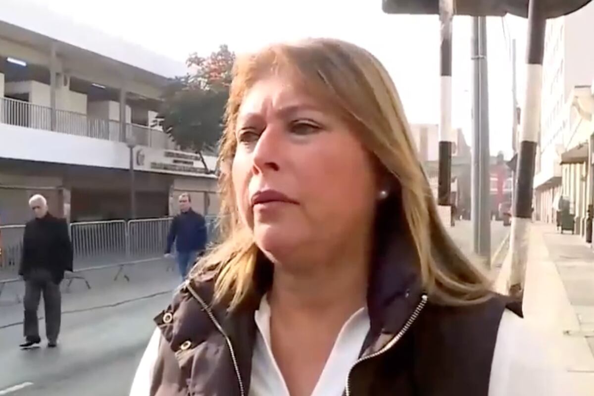 Funcionaria dijo que la basura todavía persiste en las zonas límite por los comerciantes de La Parada. Foto: composición EC/captura Canal N